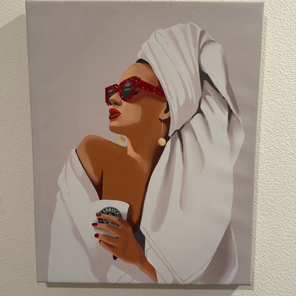 Girl boss wall art